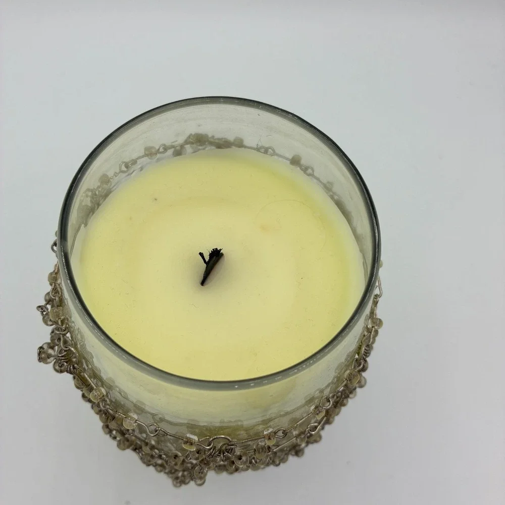 Yankee Candle Pure Radiance Crackling Ice Crystal 22oz LumiWick Large Jar
